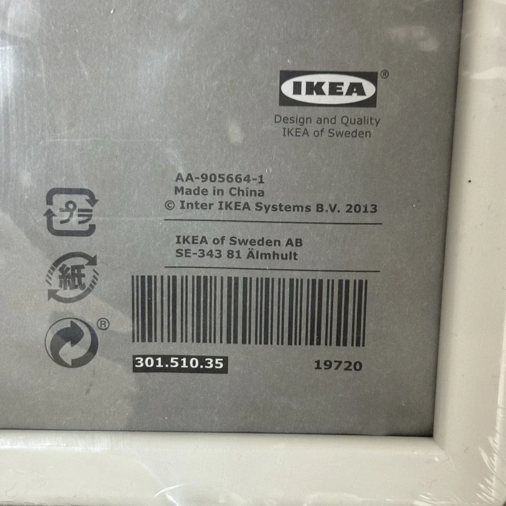 IKEA Tolsby Frame Double Side Two Picture Display White 4x6 Free Standing (2)